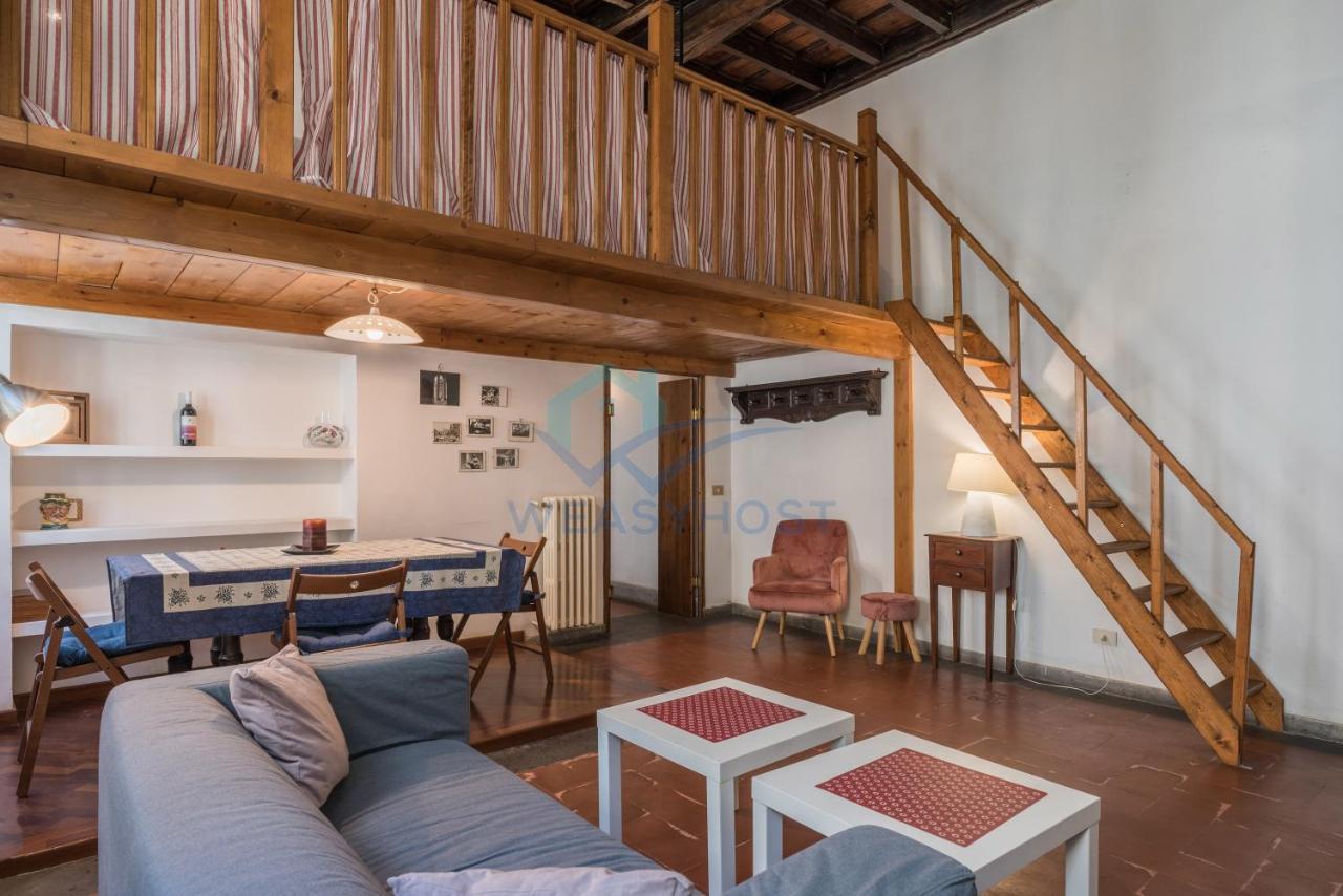 Ferienwohnung Warm Nest In The Old Building Of Piazza Navona Rom Exterior foto