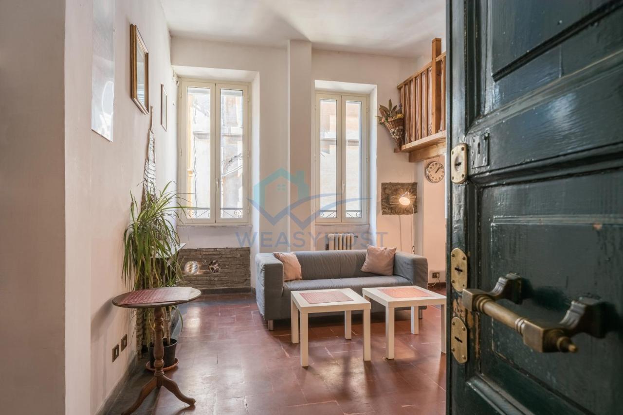 Ferienwohnung Warm Nest In The Old Building Of Piazza Navona Rom Exterior foto